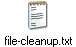 file-cleanup.txt