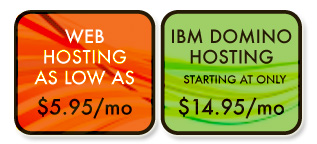 Web & IBM / Lotus Domino Hosting