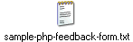 sample-php-feedback-form.txt