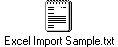 Excel Import Sample.txt